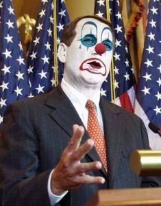 John Boehner (Rep. R-OH) - Republican Clown